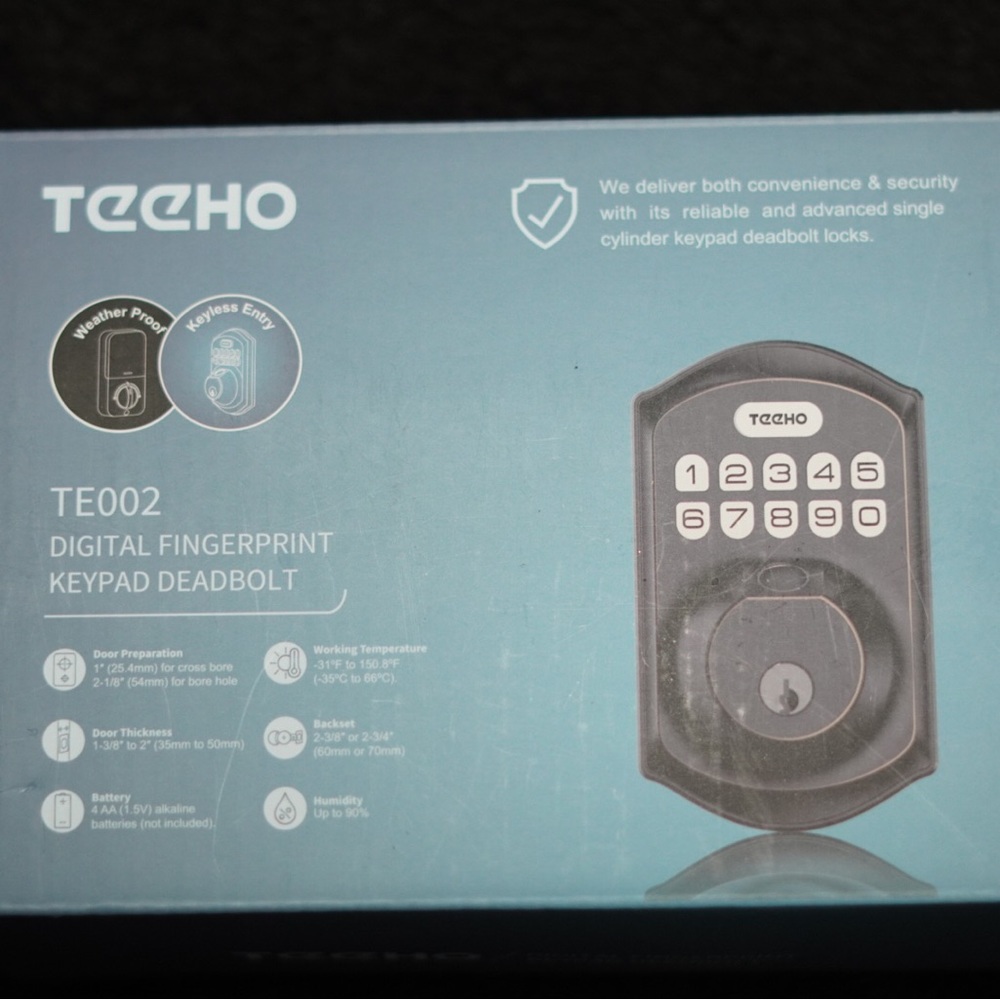 Digital finger pad keybolt